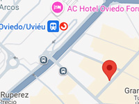 miniatura mapa de Oviedo